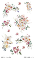 Journal stickerset - Wildflower