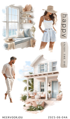 Journal stickerset - Boho Costal