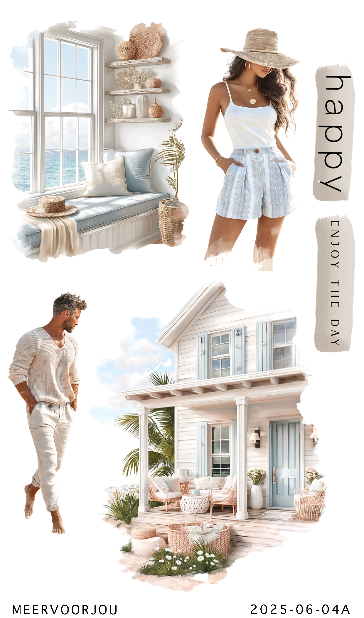 Journal stickerset - Boho Costal