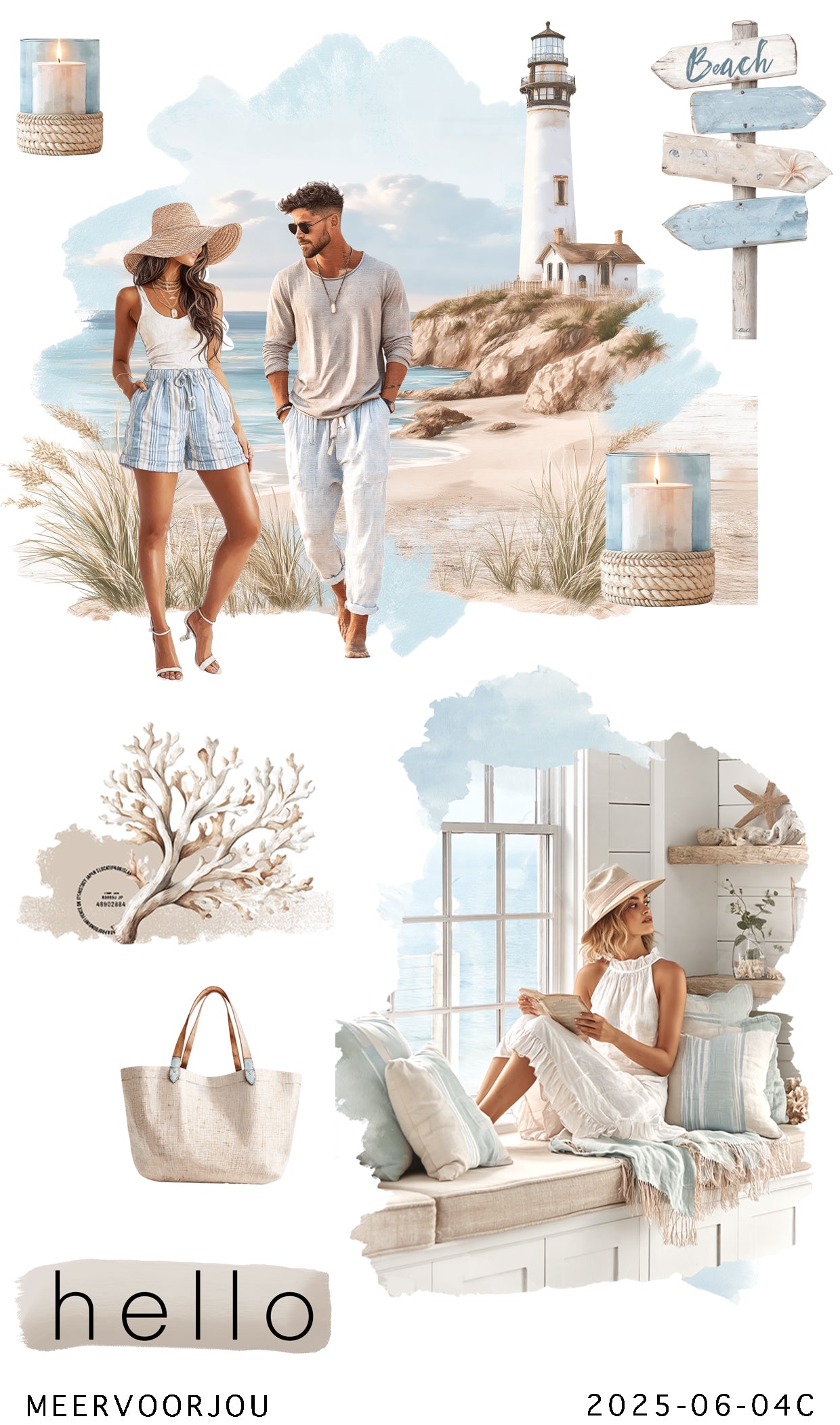 Journal stickerset - Boho Costal