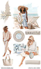 Journal stickerset - Boho Costal