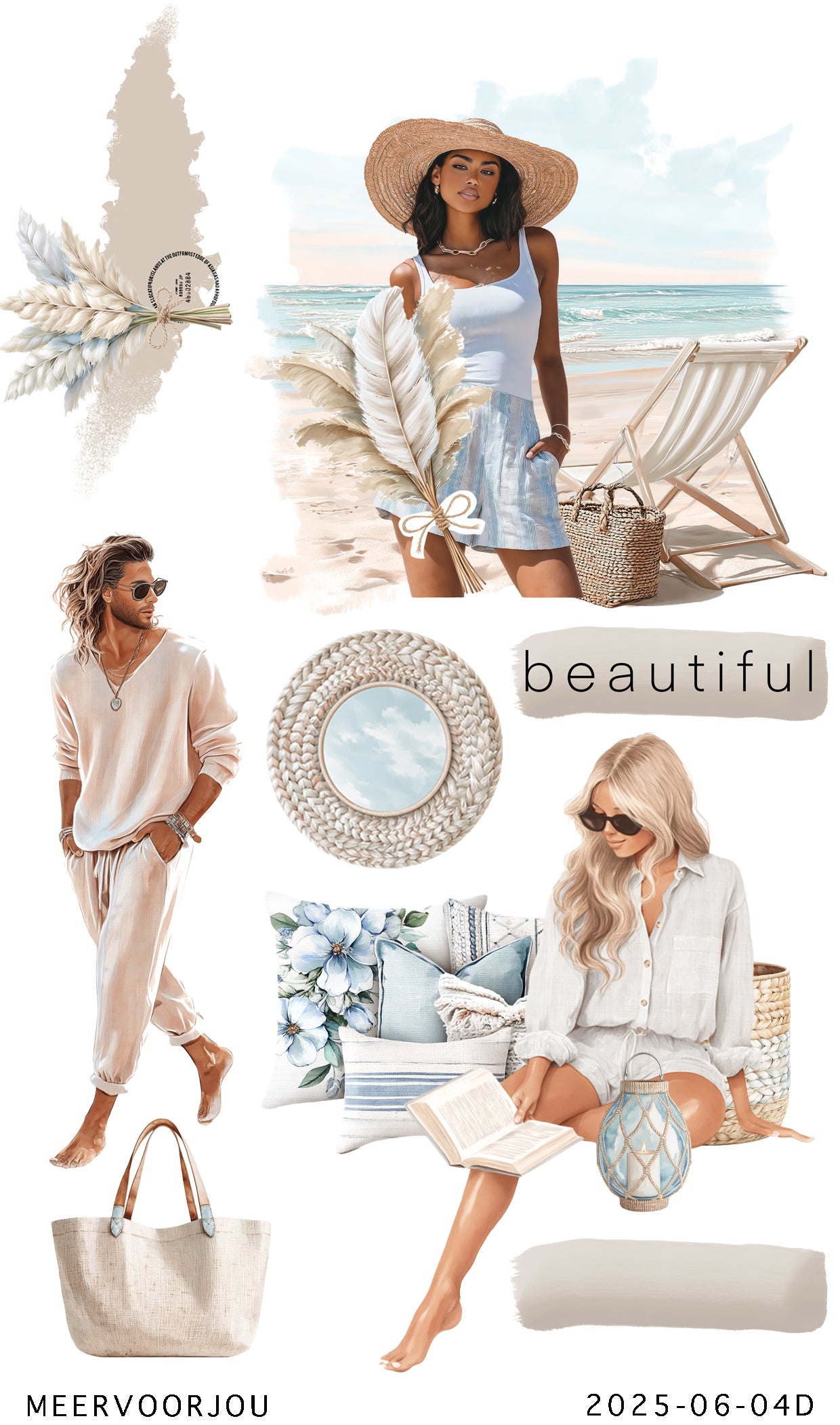 Journal stickerset - Boho Costal