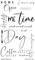 Journal sticker - Daily words 02
