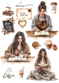 Journal sticker - All you need is Coffee