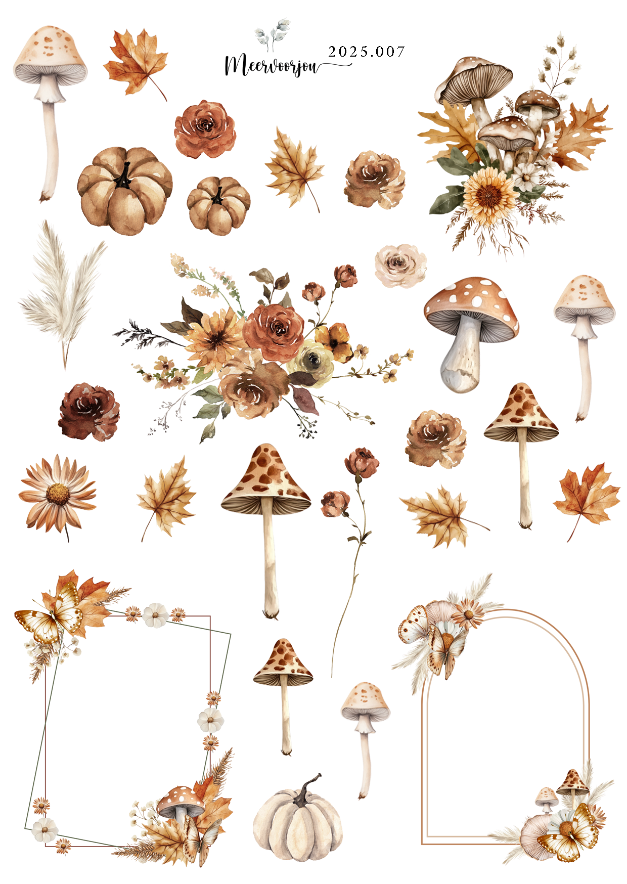 Journal sticker - Autumn 01