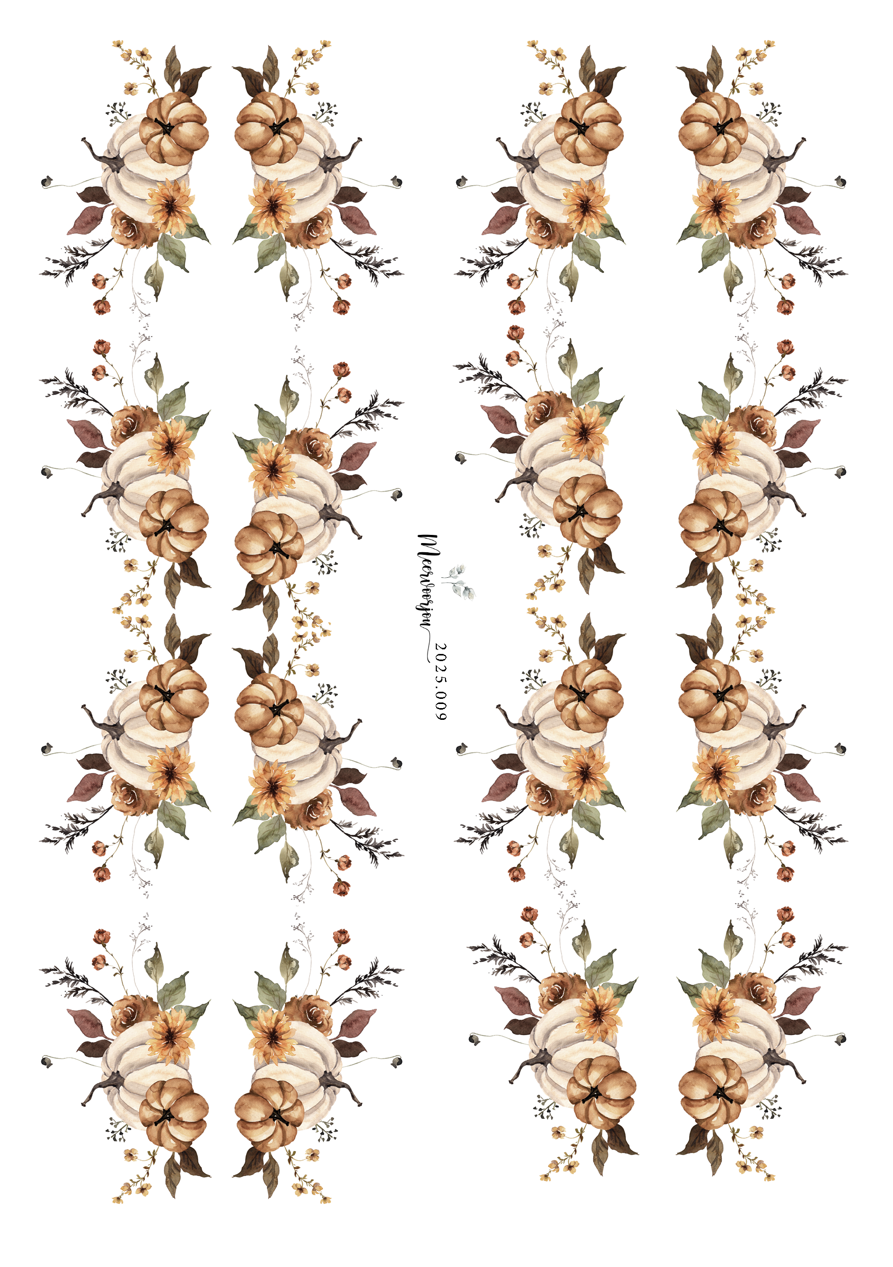 Journal sticker - Autumn randen