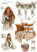 Journal sticker - Christmas time 01