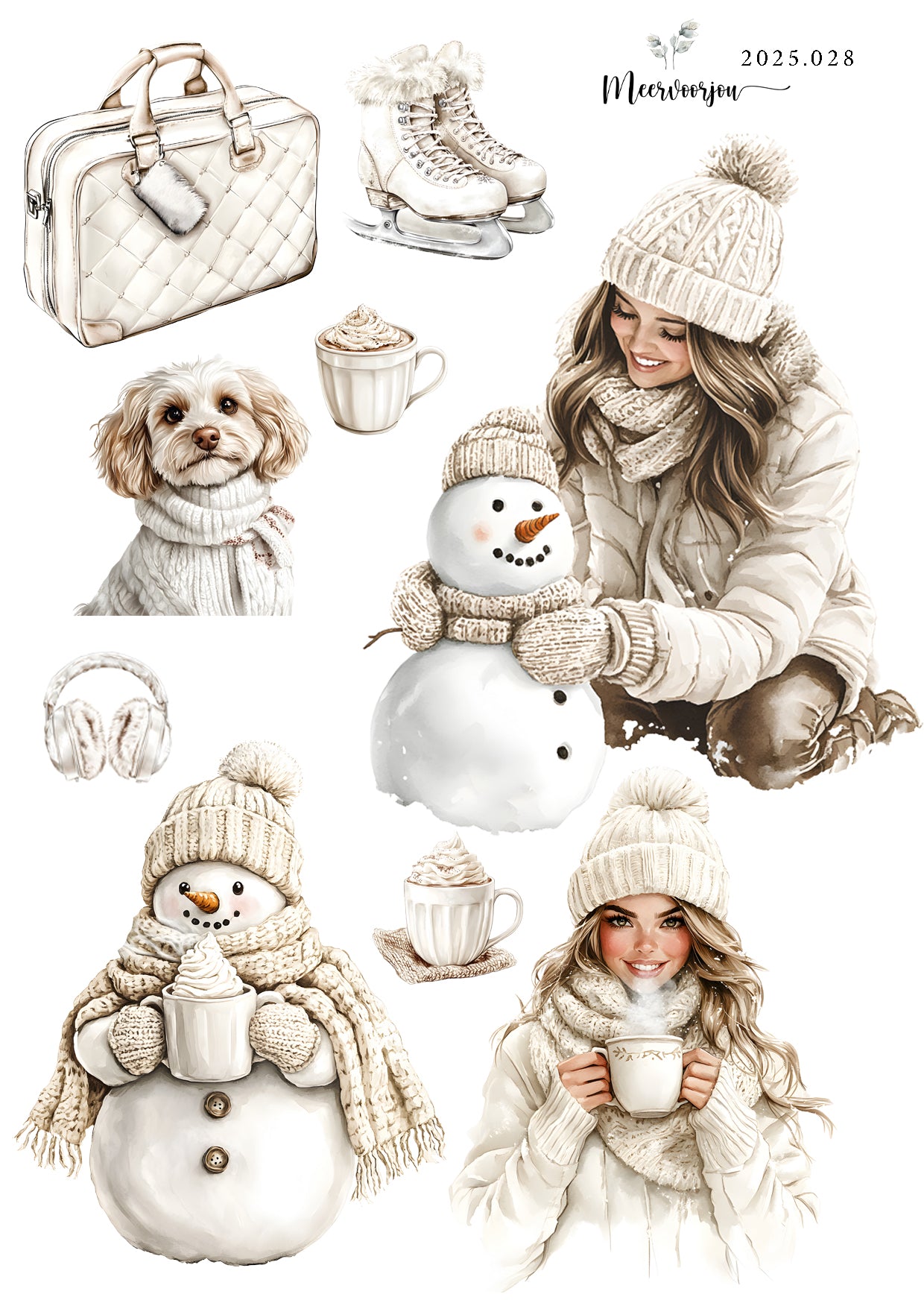 Journal sticker - Winter 01