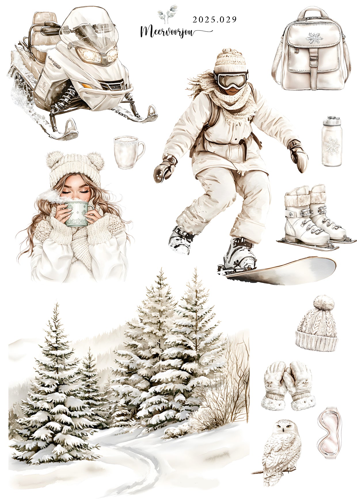 Journal sticker - Winter 02