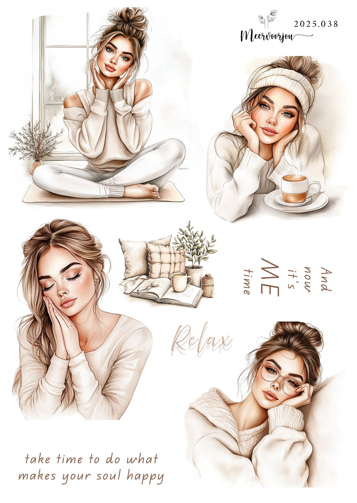 Journal sticker - And now it's me time