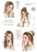 Journal sticker - Believe