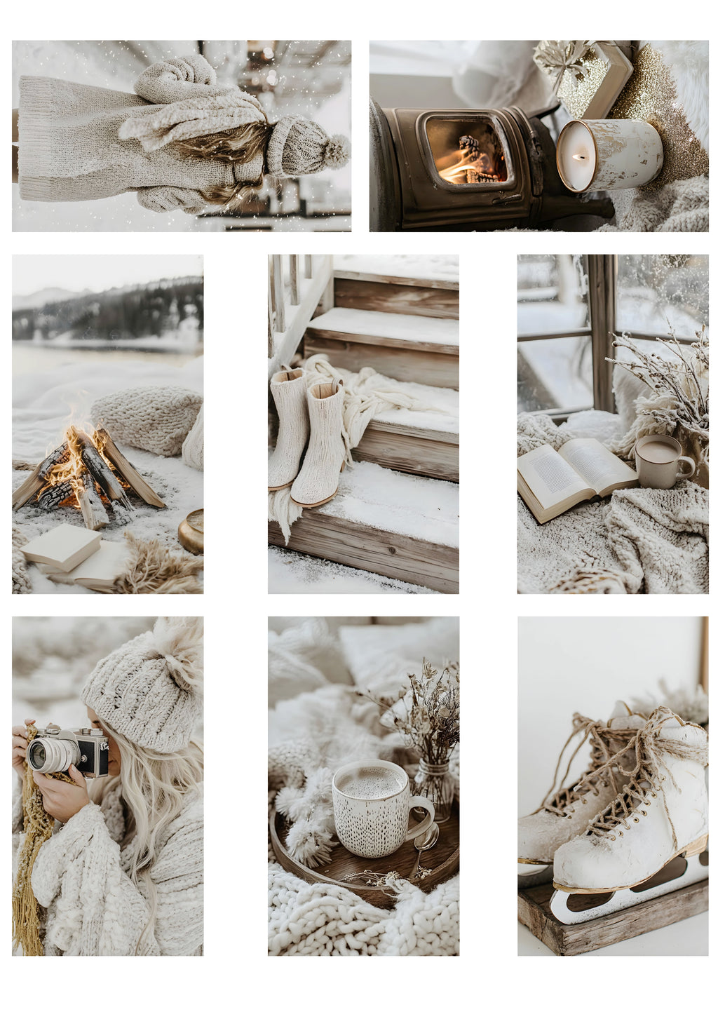 Journal sticker set - Winter Vibes