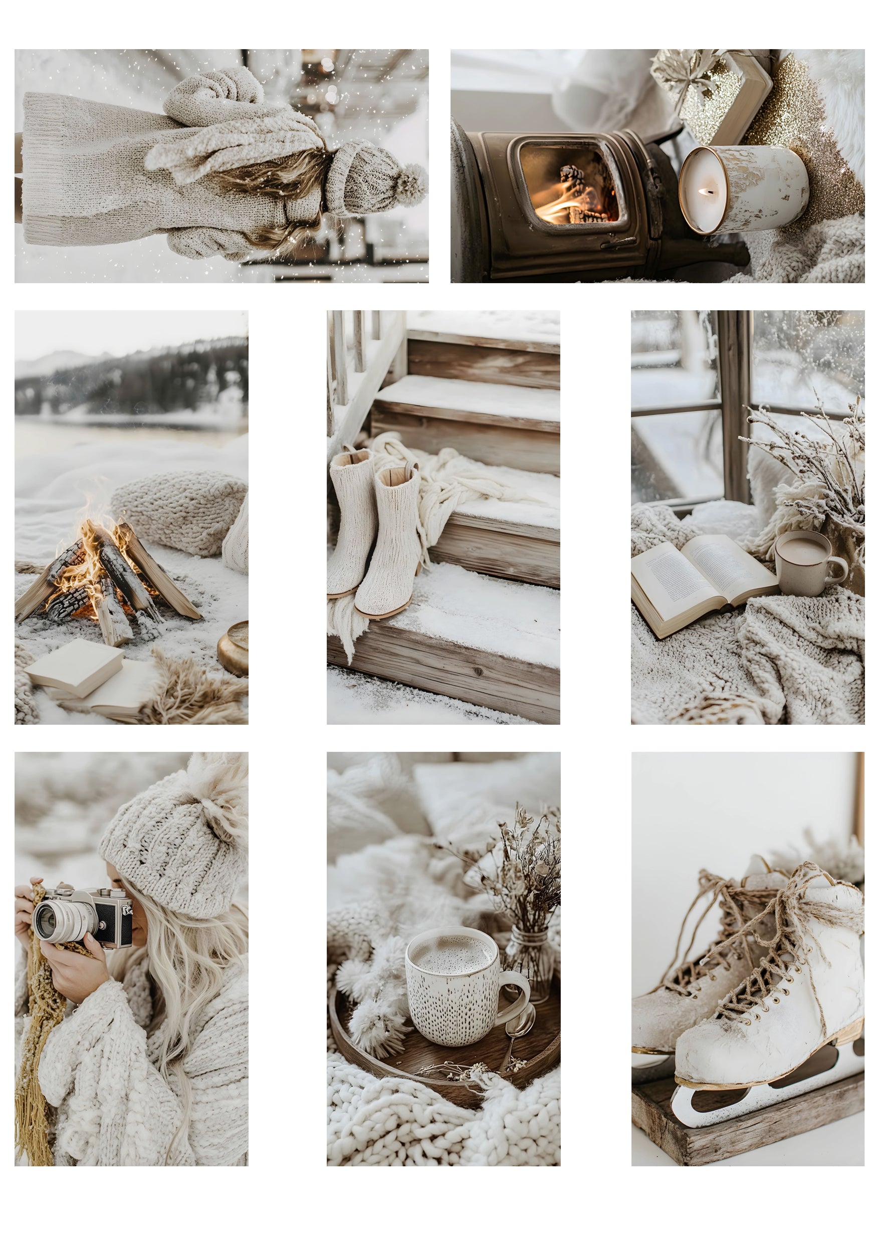 Journal sticker set - Winter Vibes