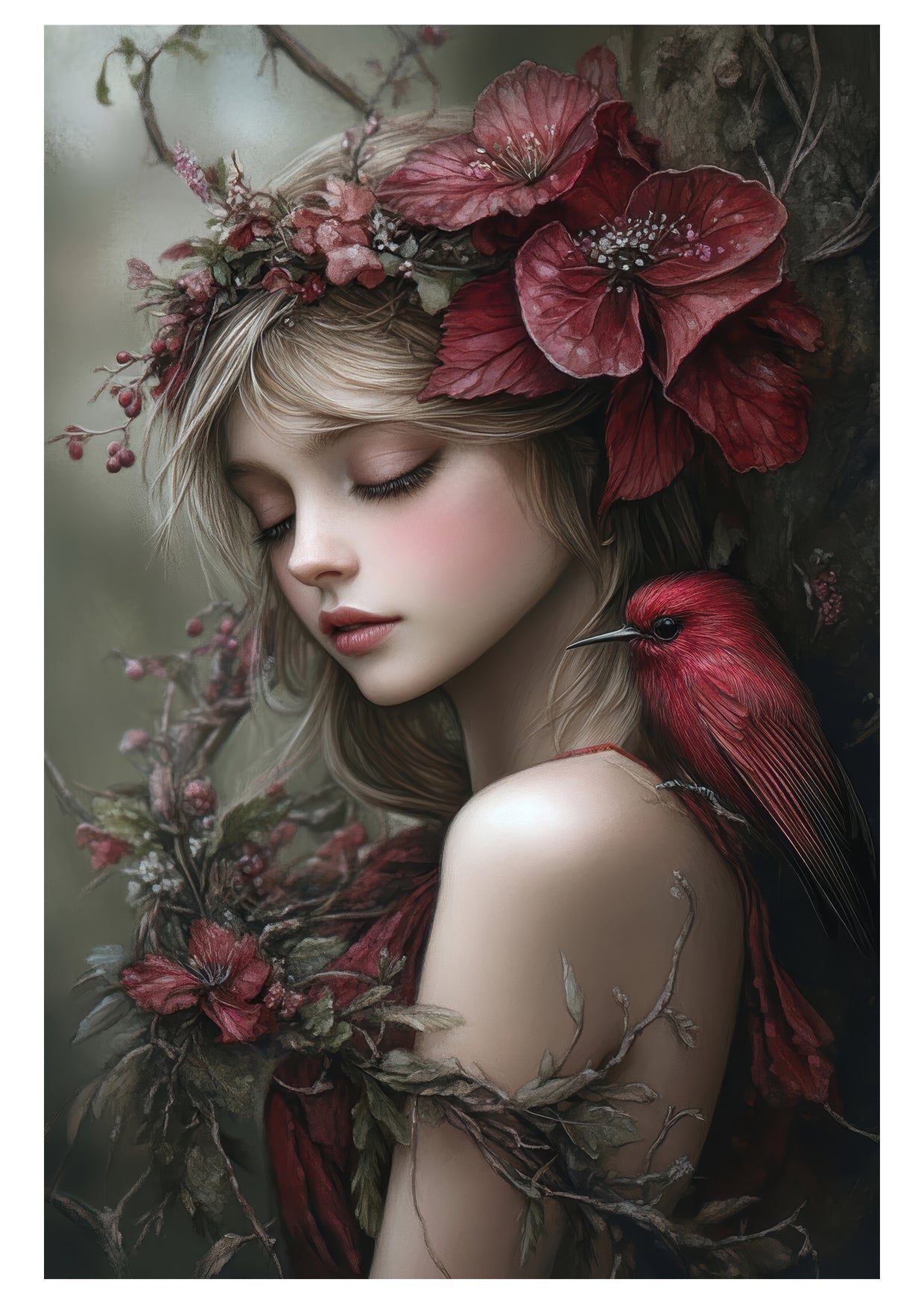 Journal sticker - Girl 03