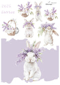 Journal sticker - Spring Lilac 03
