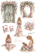 Journal sticker - Roses