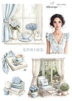 Journal sticker - Spring Season set