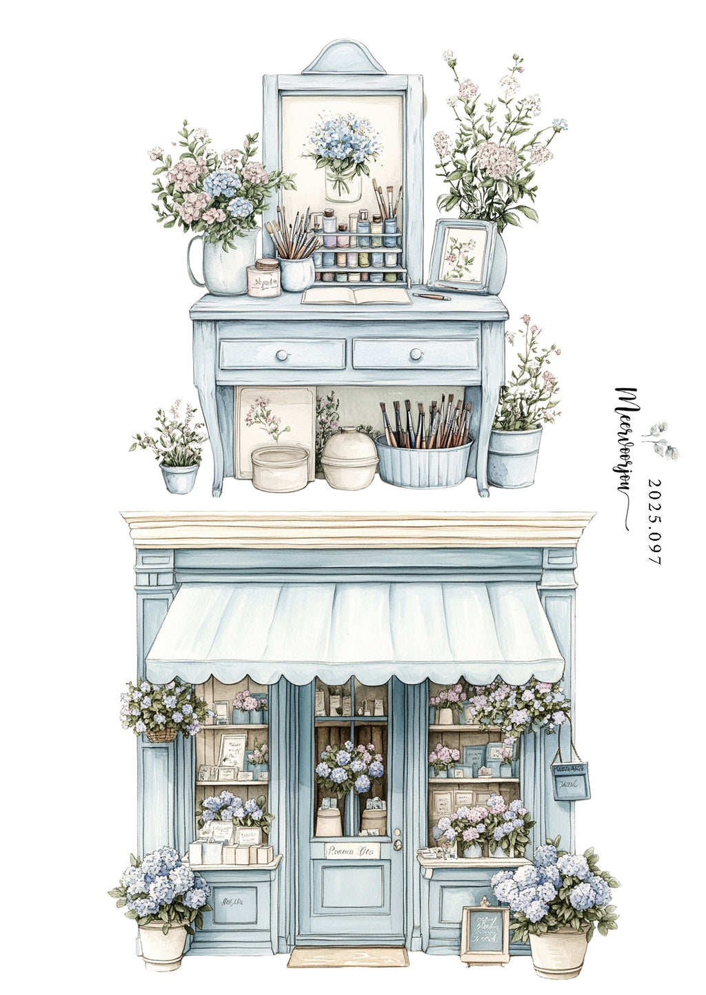 Journal sticker - Spring Season set