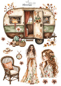 Journal sticker - Cozy Summer 02