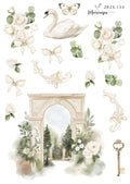 Journal sticker - Bloom chateau 01