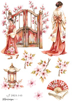 Journal sticker set - Cherry Blossom