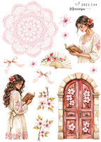 Journal sticker set - Cherry Blossom