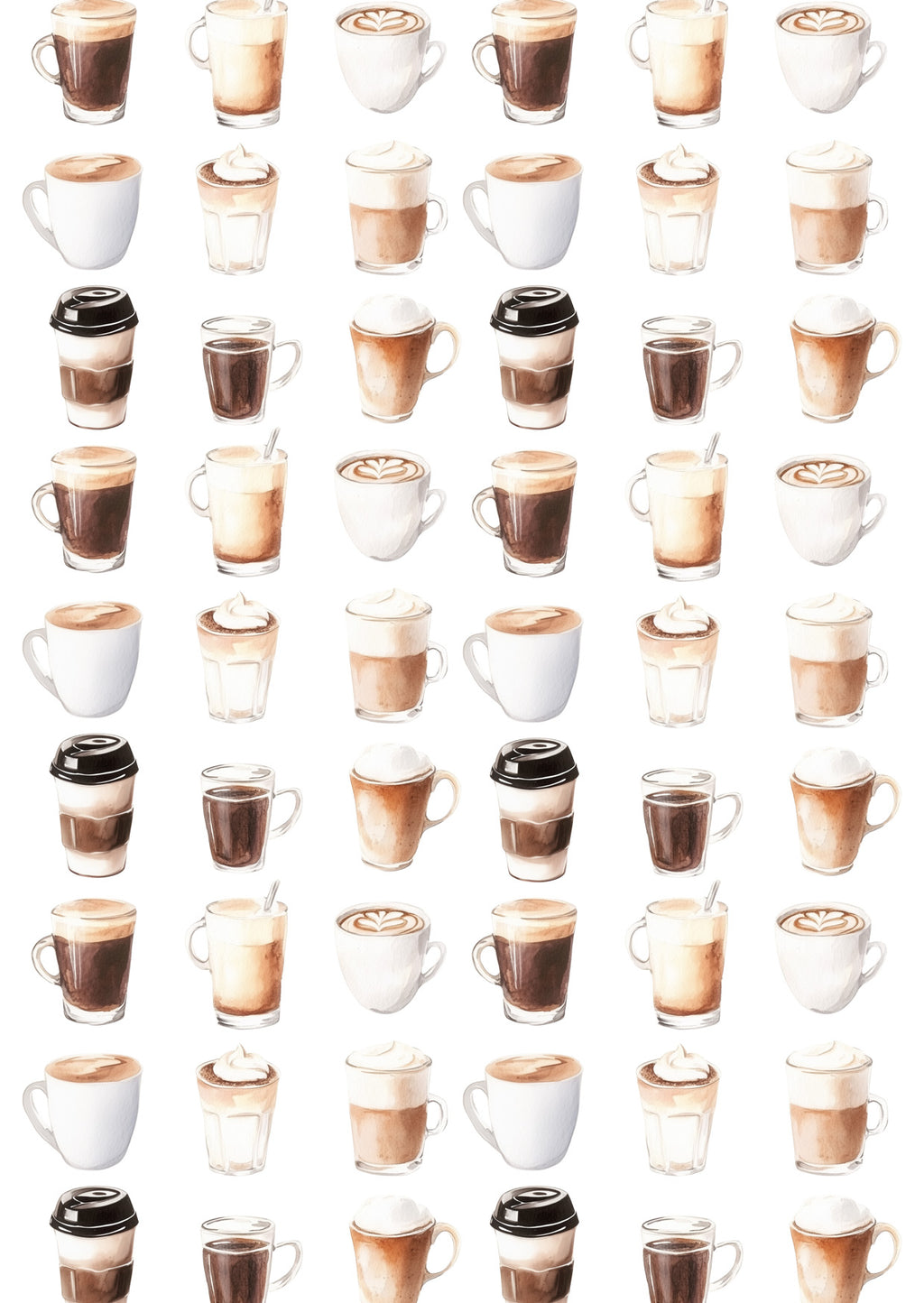 Journalstickerset - Coffee lover