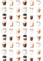 Journalstickerset - Coffee lover
