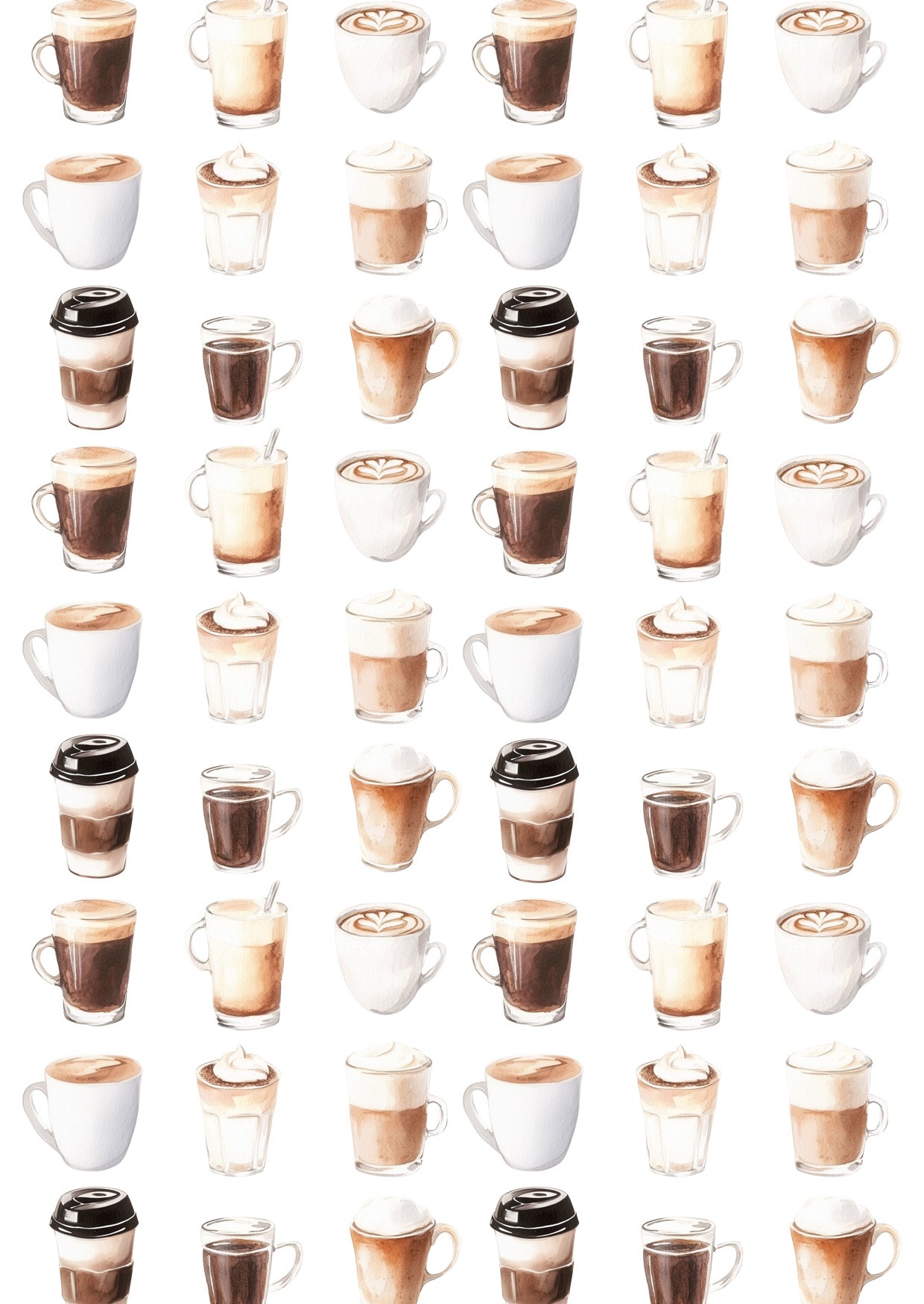 Journalstickerset - Coffee lover