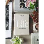 Tafel fotoboek - Life ( beige )