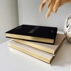 aily Self-Care (Black) Reflection and Gratitude Journal (Blush&Gold)
