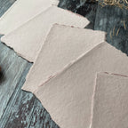 Handmade Cotton Paper - Blush