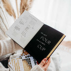 Daily Self-Care (Jupiter) Reflection and Gratitude Journal (Blush&Gold)