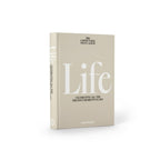 Tafel fotoboek - Life ( beige )
