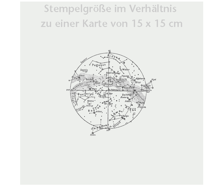 Houten stempel van het merk Heindesign -  Starry Sky Ii