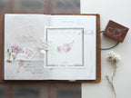 Houten stempel van het merk Jieyanow Atelier - heart locket