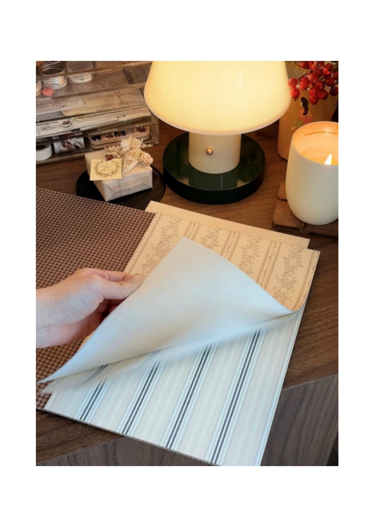 A4 papier blok van het merk Jieyanow Atelier - Fleru de Grace II