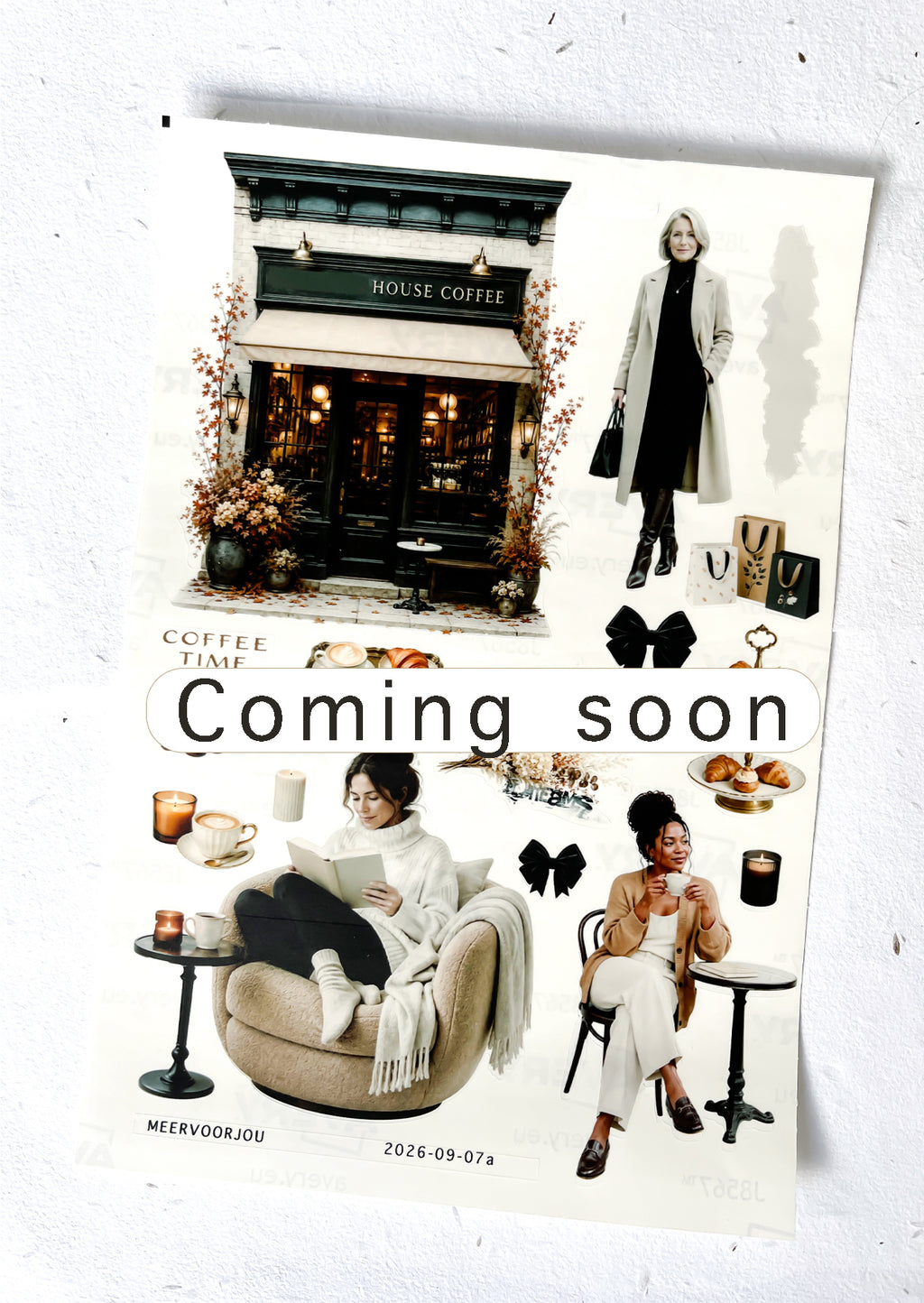 Journal sticker - Caffee