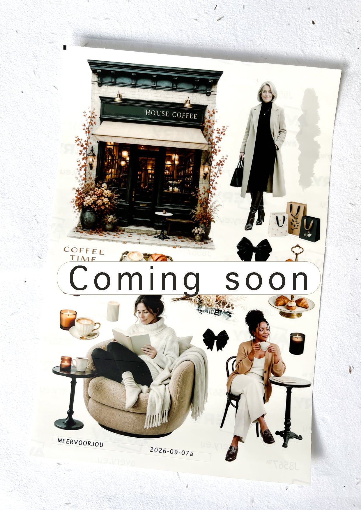 Journal sticker - Caffee