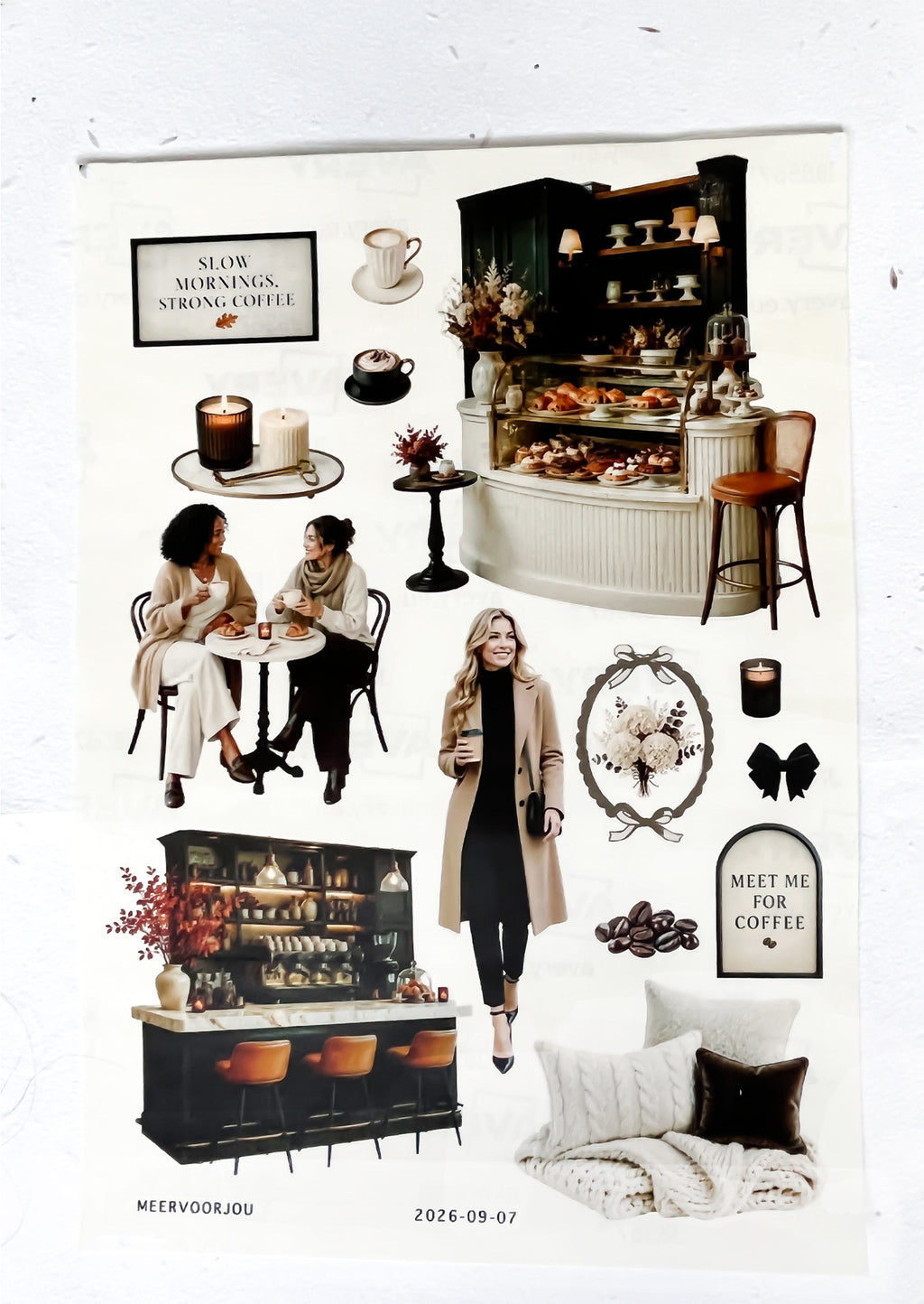 Journal sticker - Caffee