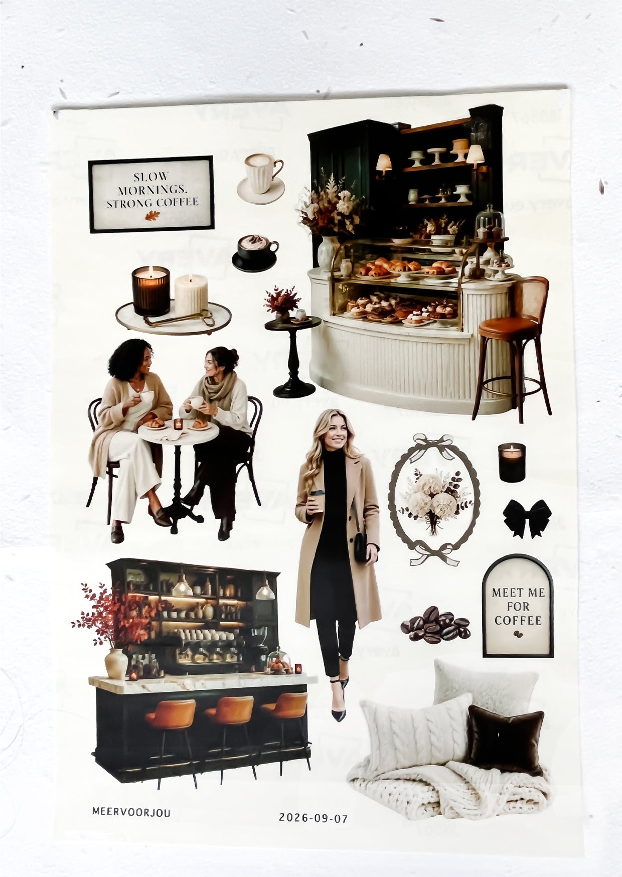 Journal sticker - Caffee