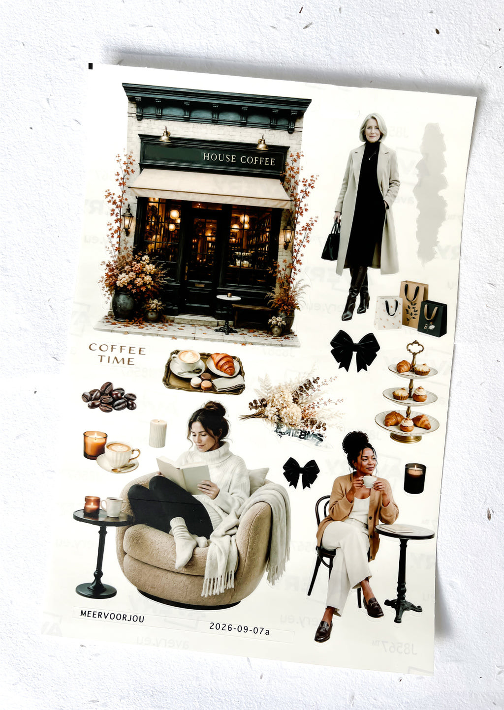 Journal sticker - Caffee