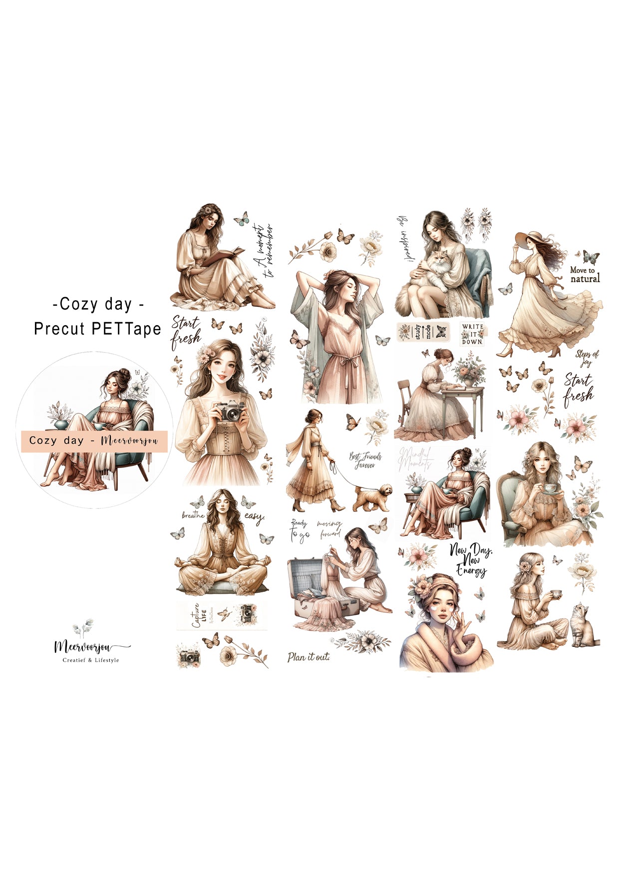 Pre-cut PETTape Cozy Day