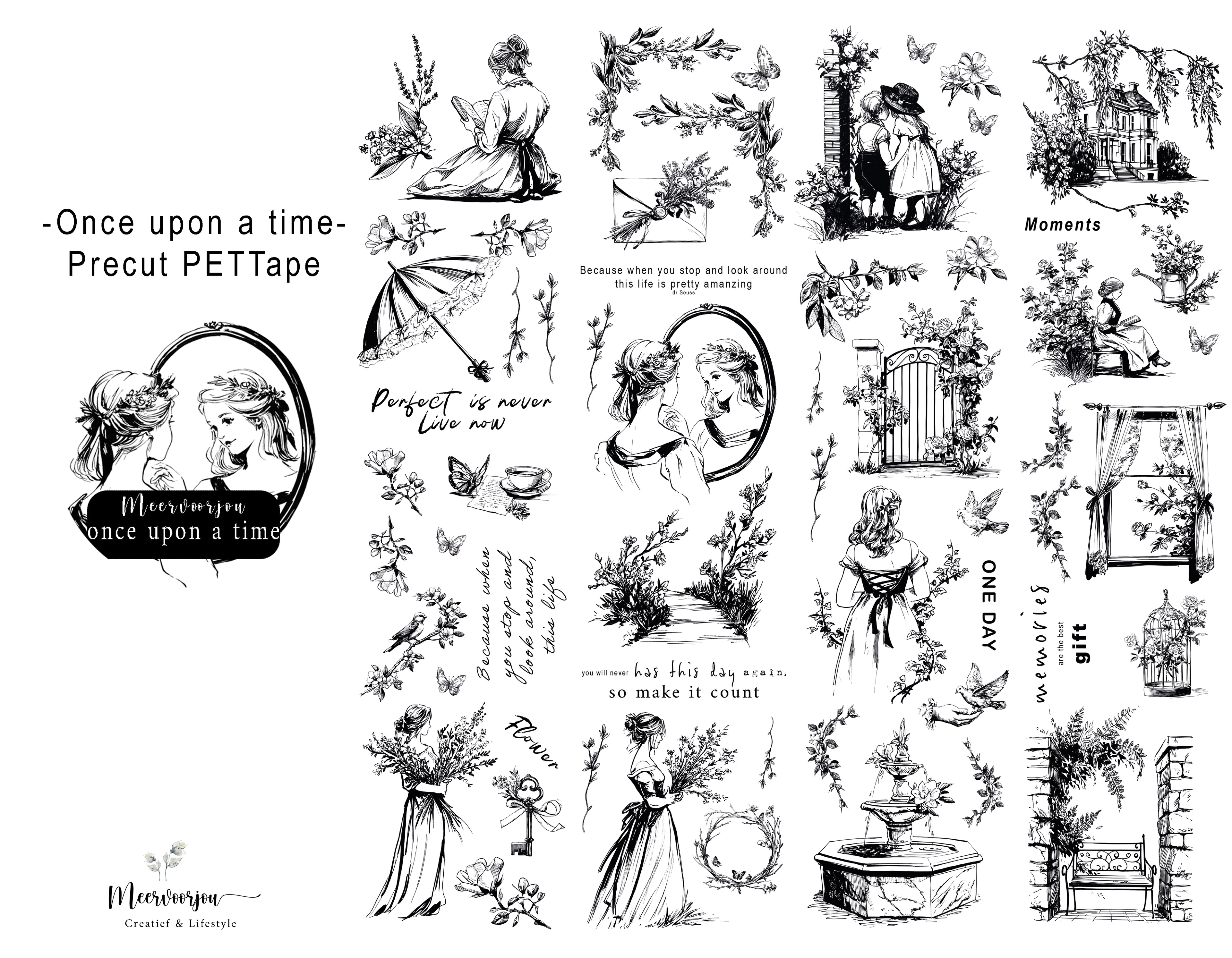 Pre-cut PETTape - Once upon a time