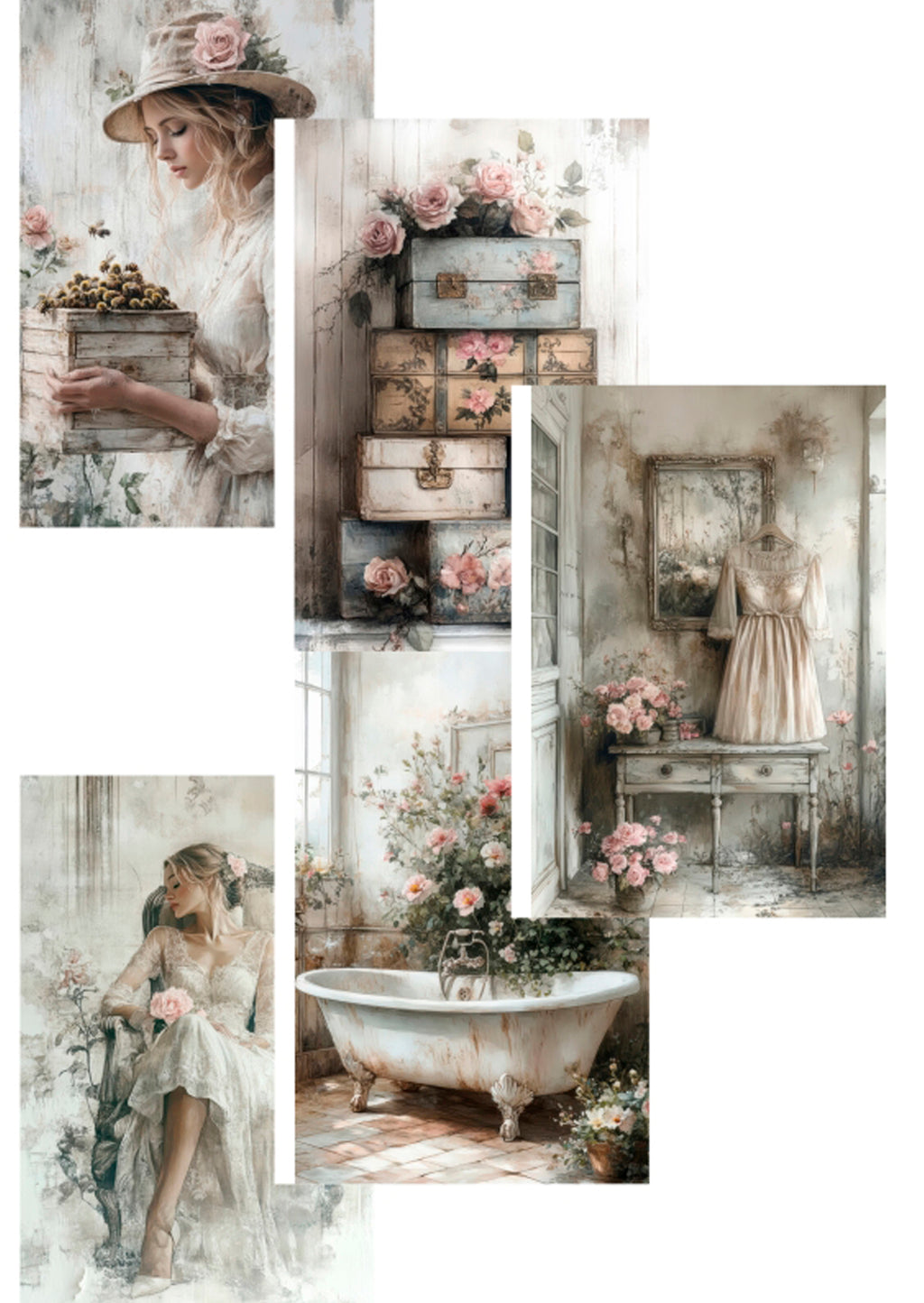 Papieren blok - Romantic