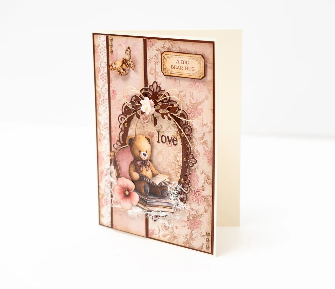 Studio Light - Teddy's Tea Time - Design Paper Pad - 12 patterns