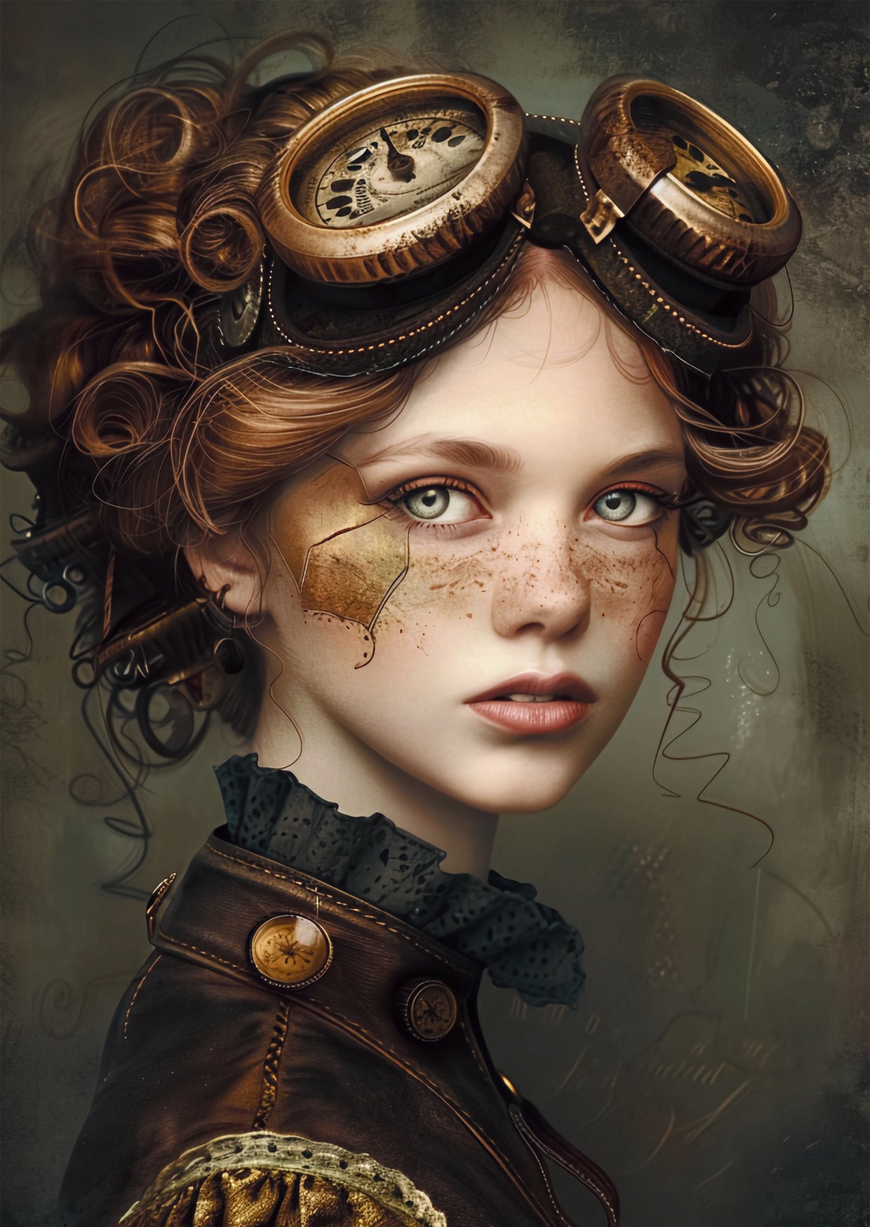 Ansichtkaart - Steampunk 03