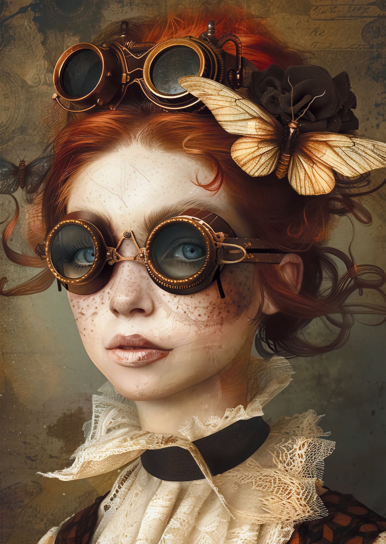 Ansichtkaart - Steampunk 04
