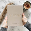 Daily Self-Care (Pebble) Reflection and Gratitude Journal (Blush&Gold)