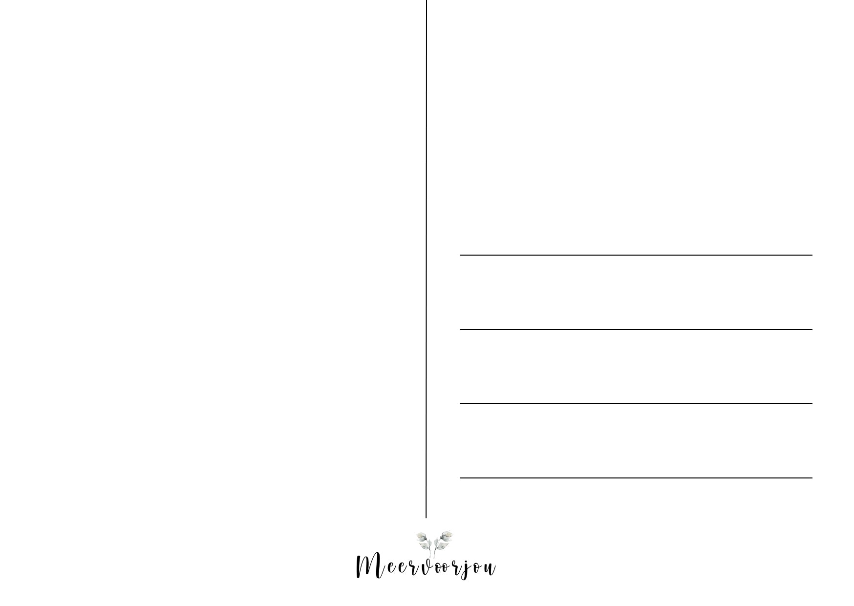 Ansichtkaart - Flowerhead 03